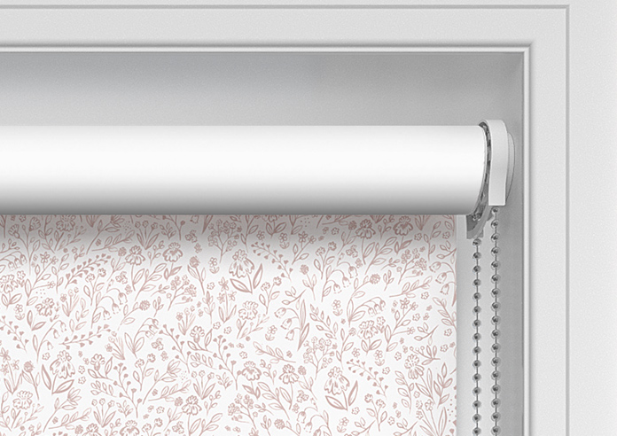 Ditsy Meadow, Chalk Pink - Twist&Fit Roller Blind - Image 11